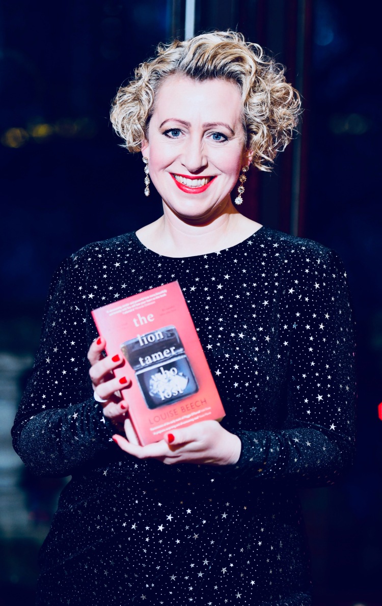 Louise Beech at the Romantic Novel Of The Year Awards, held at the Gladstone Library, London.